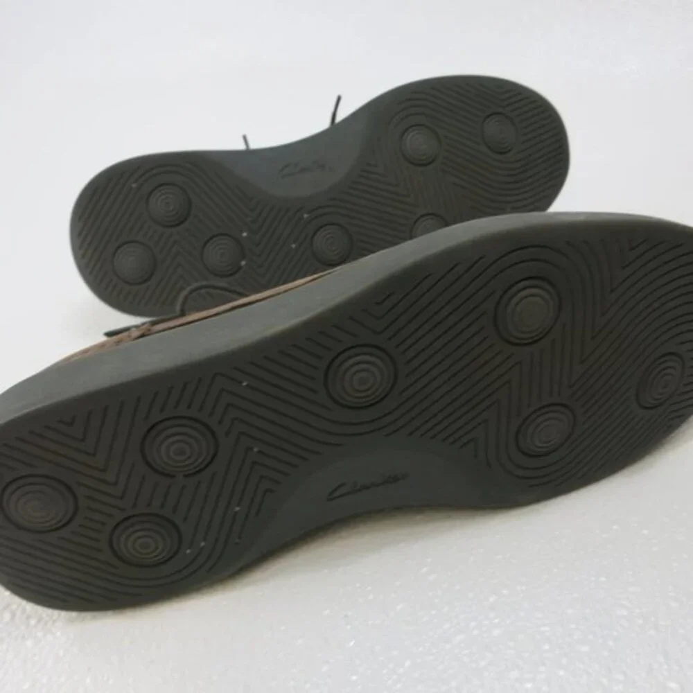Clarks Active Air Dirty Nubuck Leather Oxfords Shoes Casual Footwear Mens Sz 8